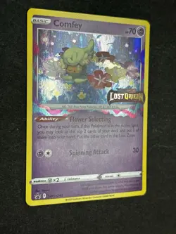 Comfey SWSH242 Lost Origin Prerelease Promo Stamped Pokemon TCG NM/MINT - Image 4