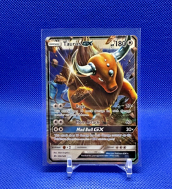 Tauros GX 100/149 SM Base Set IUltra Rare Full Art 2017 Pokemon - Image 1