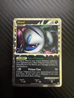 POKEMON ⭐ Absol PRIME CARTA ULTRA RARA HOLO 🇬🇧 TRIUMPHANT 91/102 NMINT - Image 2