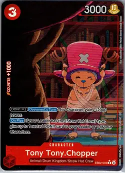 Tony Tony.Chopper Alternate Art EB02-003 English 25th Collection - One Piece NM - Image 1