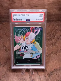 Uta ST11-001 Leader ONE PIECE Card Game Starter Deck Side Uta English TCG PSA 9 - Image 1