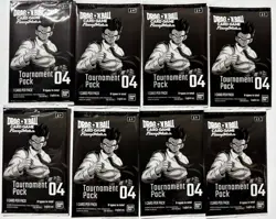 8 Pack Lot Dragon Ball Super Card Game Fusion World Tournament Pack 04 English - Image 1