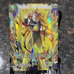 Bardock Fully Unleashed P-067 GOLD STAMP Foil Dragon Ball Super Card Game | NM - Image 1