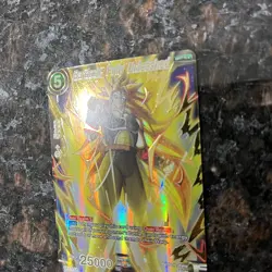 Bardock Fully Unleashed P-067 GOLD STAMP Foil Dragon Ball Super Card Game | NM - Image 5