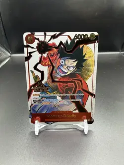 Monkey.D.Luffy - ST01-012 (3rd Anniversary Winner) - One Piece Promotion Cards - Image 1
