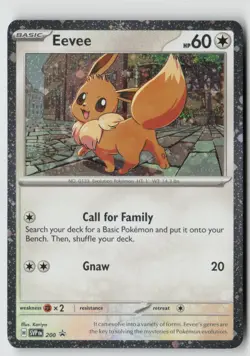 Eevee - 200 (Cosmos Holo) SVP 200 - SV: Scarlet & Violet Promo Cards Holo - PTCG - Image 1