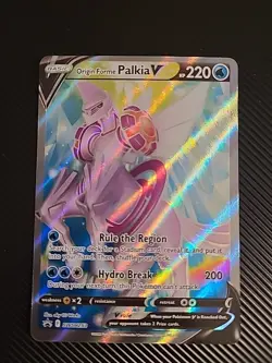 Origin Forme Palkia V - SWSH253 - Pokemon Sword & Shield Promo Ultra Rare NM - Image 1
