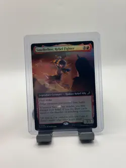 MTG, Smellerbee, Rebel Fighter FOIL $3 ORDER MIN 198 (Extended Art) Avatar: TLA - Image 1