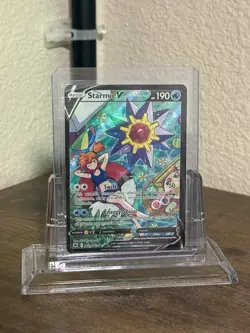 Starmie V TG13/TG30 Astral Radiance Trainer Gallery Full Art Misty Pokemon NM - Image 2