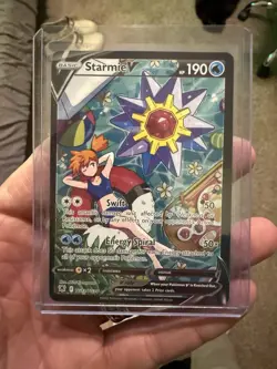 Starmie V TG13/TG30 Astral Radiance Trainer Gallery Full Art Misty Pokemon NM - Image 5