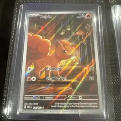 Pokemon Tcg Vulpix 138/132 art rare mega evolutions - Image 1