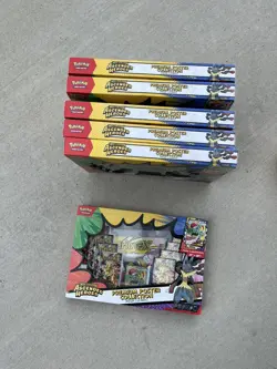 Pokemon TCG, Ascended Heros Lot Of (6) Premium Poster Collection Mega Lucario - Image 1