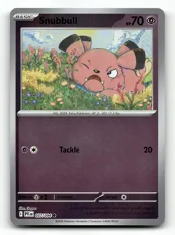 Snubbull 037/094 - Phantasmal Flames Reverse Holo - Pokemon Card NM/M - Image 1