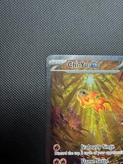 Pokemon Chi-Yu ex 259/193 Sv02: Paldea Evolved-Special Illustration Rare NM - Image 2