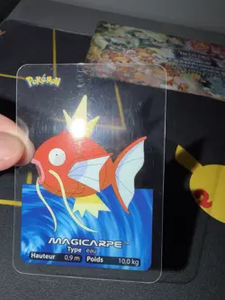 Carte Pokemon Lamincards 129 Magicarpe Francais 2005 Occasion - Image 3