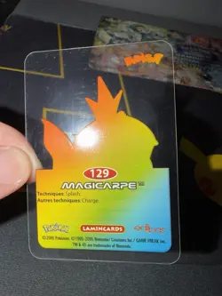 Carte Pokemon Lamincards 129 Magicarpe Francais 2005 Occasion - Image 4