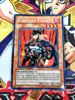 Command Knight ct1-en003 Ltd Ed (LP/MP) Secret Rare Yu-Gi-Oh! - Image 1