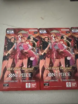 One Piece Card Game Heroines Edition Booster Pack ( lot of 4) - Image 2