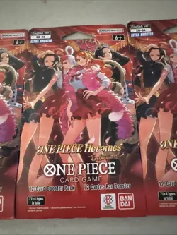 One Piece Card Game Heroines Edition Booster Pack ( lot of 4) - Image 5