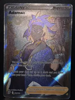 Adaman 181/189 SWSH Astral Radiance Ultra Rare Holo Pokemon Card LP - Image 2