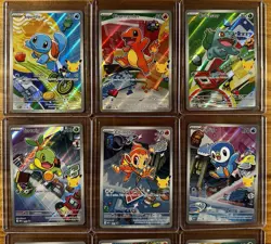 First Partner Promo Lot Full Set Of 9 Pokemon Cards - Image 2