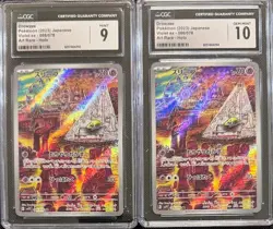 SEQUENTIAL CGC 9 10 DROWZEE 086 VIOLET EX JAPANESE SCARLET & VIOLET POKEMON - Image 1