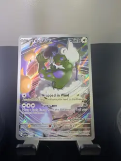 Pokemon Center Tornadus 210 White Flare ETB Promo Stamped - Image 1