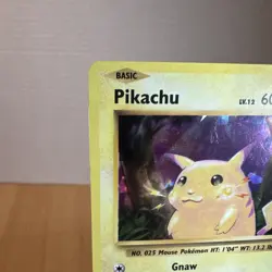 Pikachu - 35/108 - Pokemon Evolutions Common Cracked Ice Holo LP - Image 2