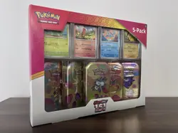 Pokemon TCG Scarlet & Violet 151 Mini Tins Costco Bundle, 5 Pack - Sealed - Image 2