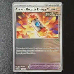 Ancient Booster Energy Capsule 159/182 Reverse Holo Pokemon Paradox Rift - Image 1