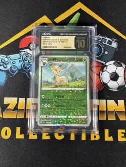 Leafeon Stars Holo 07 05/15 Chinese 2025 Gem Pack Vol 2. CGC Pristine 10 - Image 1