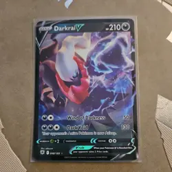 Pokemon TCG SWSH Astral Radiance Darkrai V #98/189 Ultra Rare - Image 1