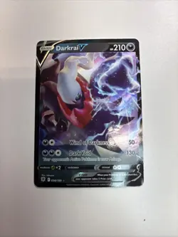 2022 Sword & Shield - Astral Radiance Darkrai V Holo Rare #98/189 - Image 1