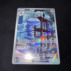 Pokemon TCG Steelix Paradox Rift Illustration Rare 208/182 - Image 2