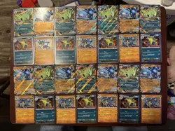 Pokemon TCG: Prismatic Lucario & Tyranitar Collection Promos, Lot Of 9 Pairs - Image 1