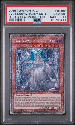 2025 1ST ED #EN295 LOVELY LABRYNTH OF THE SILVER CASTLE PSA 10 - Image 1