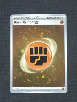 Fighting Energy 4 Cosmos Holo SWIRLS HD Holo SVE 006 RARE SV 151 Pokemon English - Image 1