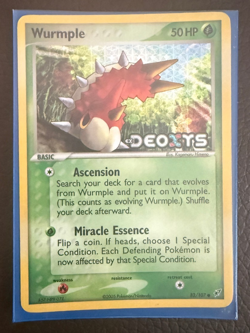 Pokemon Card - Wurmple Deoxys 82/107 Reverse Holo Stamped - 2005 - Image 3