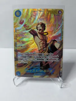 Portgas D. Ace OP13-119 SEC Carrying on His Will ONE PIECE Card Japanese NM - Image 1