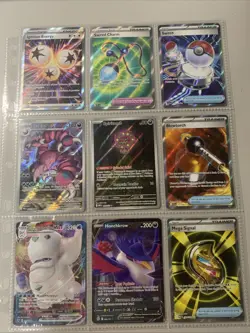 Pokemon TCG Modern Full Art Holo Rare Illustration Rare Lot of 9 Cards - Image 1