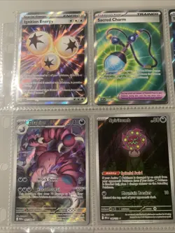 Pokemon TCG Modern Full Art Holo Rare Illustration Rare Lot of 9 Cards - Image 2