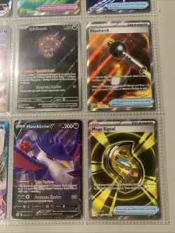 Pokemon TCG Modern Full Art Holo Rare Illustration Rare Lot of 9 Cards - Image 4