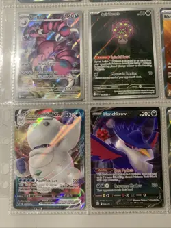 Pokemon TCG Modern Full Art Holo Rare Illustration Rare Lot of 9 Cards - Image 5