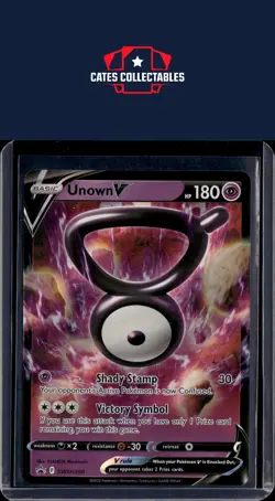 SWSH: Sword & Shield Promo Cards #SWSH300 Unown V - Image 1