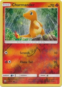 Charmander 18/147 Reverse Holo | Burning Shadows | Pokemon Card - Image 1