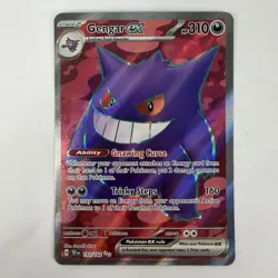 Pokemon TCG Gengar ex 193/162 SV Temporal Forces Holo Utra Rare NM - Image 1