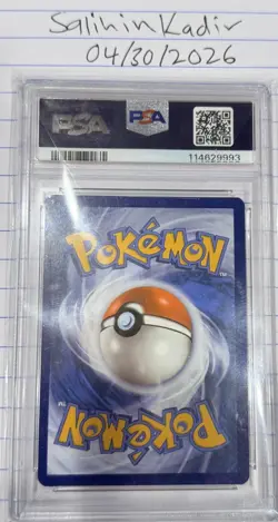 Pokemon Yveltal 205/182 SV04 Paradox Rift Illustration Rare Holo PSA 9 EN 2023 - Image 2