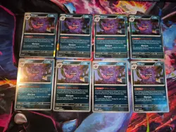 Pokemon TCG Gengar 050/088 Perfect Order Holo and reverse Holo Lot of 8 MT/NM! - Image 1