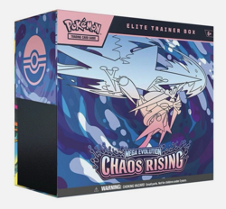 Pokemon TCG: Mega Evolution Chaos Rising Elite Trainer Box ETB ME04 Ships 5/22 - Image 1