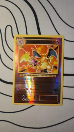 Pokemon TCG Charizard Evolutions 11/108 Reverse Holo Holo Rare - Image 1